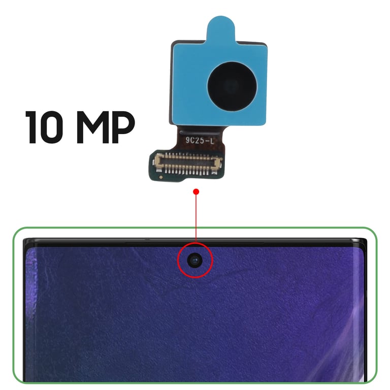 Samsung Caméra Avant Galaxy Note 20 Ultra - vue 4