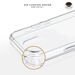 Coque hybride invisible pour Apple iPhone 12/12 Pro, Transparente