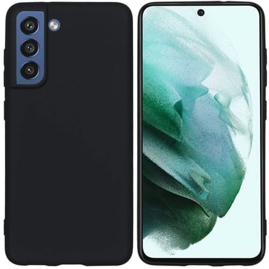 imoshion Coque Couleur pour Samsung Galaxy S21 FE - Noir