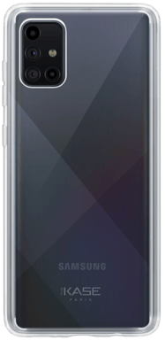 Coque hybride invisible pour Samsung  Galaxy A71, Transparente
