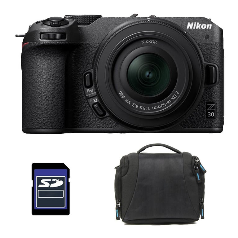 NIKON Z30 + Z 16 50 + Z 50 250 + Sac + Carte SD 8 Go Neuf - vue 7