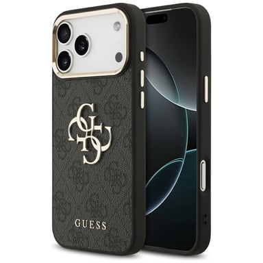 Custodia Guess 4G Big 4G Classic Logo per iPhone 17 Pro Max nero