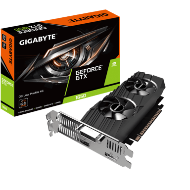 Gigabyte GeForce® GTX 1650 OC LP 4G