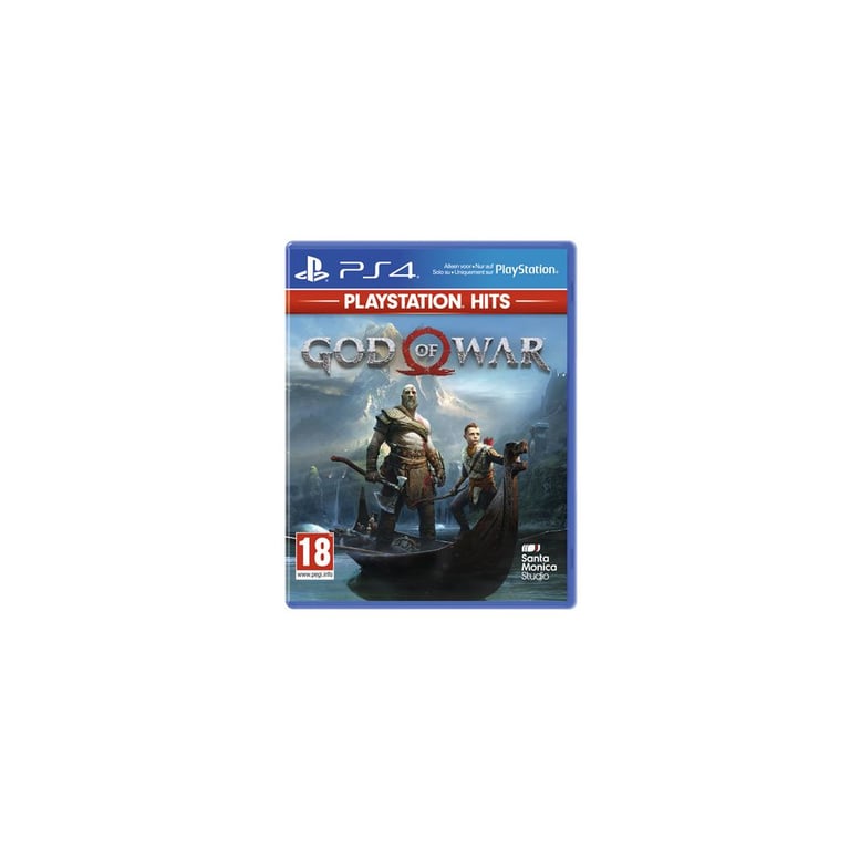 Jeu PS4 Sony God of War PlayStation Hits Action Aventure Disque Physique Bleu - Neuf