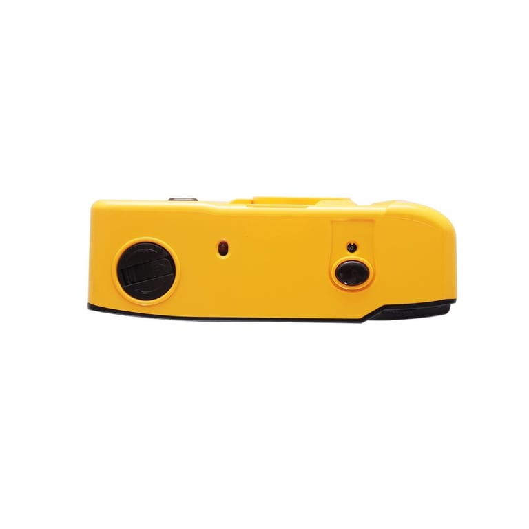 KODAK M35 - Appareil Photo Rechargeable 35mm, Objectif Grand Angle Fixe, Viseur optique , Flash Intégré, Pile AAA - Jaune - Neuf