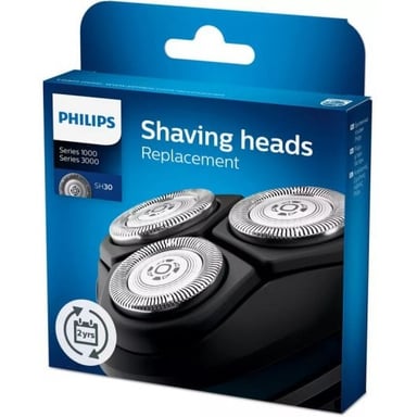 Philips SHAVER Series 3000 Testine di rasatura, lame ComfortCut, compatibili con S3000 (S3xxx)