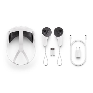 Cuffie per la realtà virtuale Meta Quest 3 128 GB, bianco
