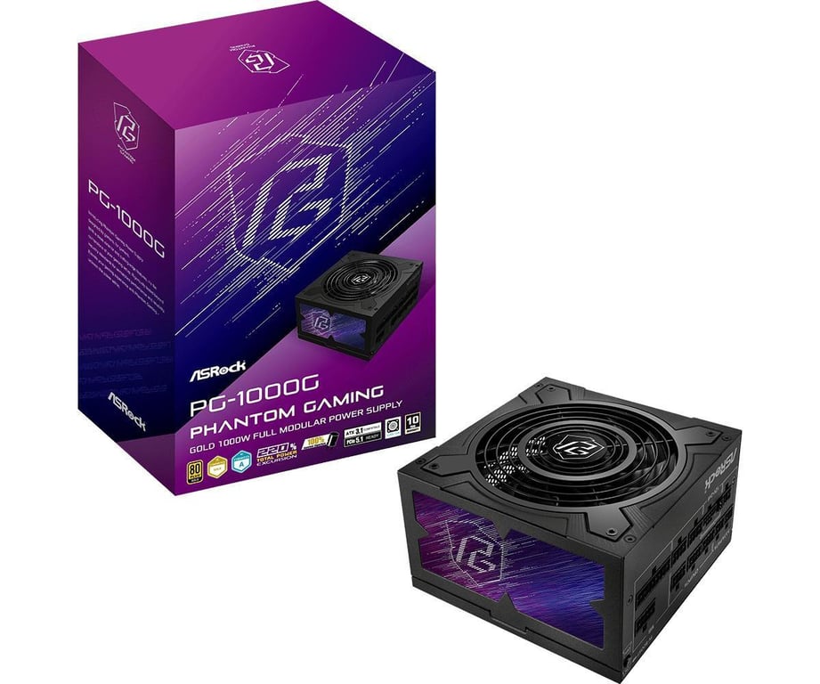 Asrock Phantom Gaming PG unité d'alimentation d'énergie 20+4 pin ATX ATX - vue 2