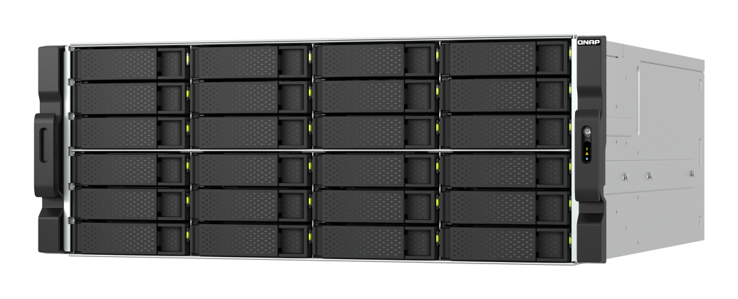 QNAP TS h2477AXU RP Serveur de stockage Rack 4 U AMD Ryzen™ 7 7745 DDR5 0 To QNAP QTS Neuf
