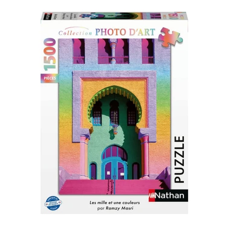 Puzzle 1500 pièces : Collection Photo d'Art Les mille et une couleurs Ravensburger Nathan - vue 10
