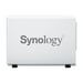 Synology DiskStation DS223J serveur de stockage NAS Bureau Realtek RTD1619B 1 Go DDR4 0 To DiskStation Manager Blanc