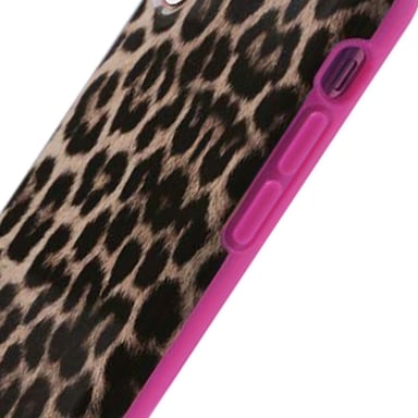 Custodia per iPhone XR Serie Glam Leopard Chic e Resistente