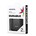 ADATA HD330 disco duro externo 2 TB 2.5'' Micro-USB B 3.2 Gen 1 (3.1 Gen 1) Negro