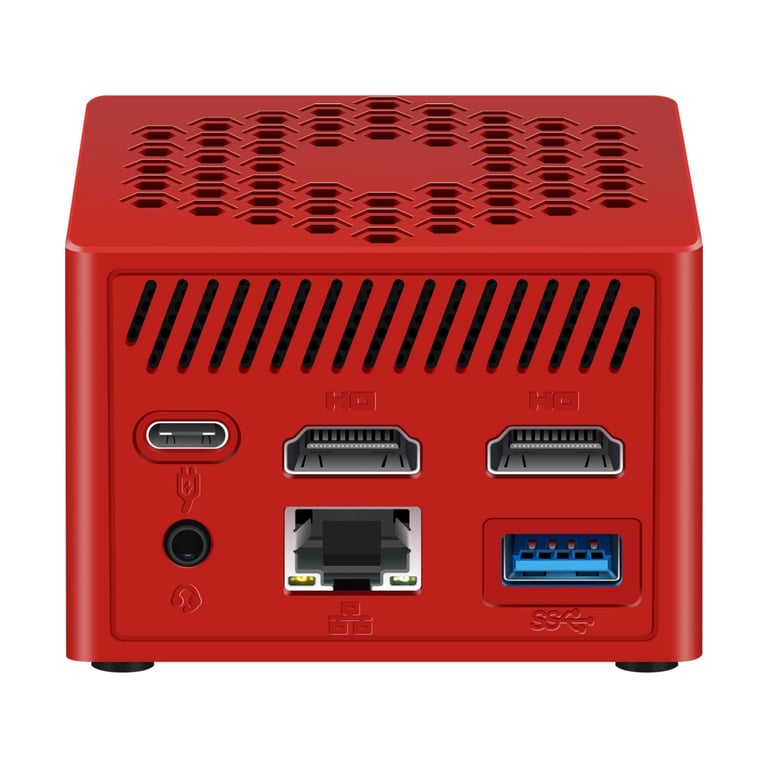Leotec LEMPC07R barebone PC/ poste de travail Cube N100 Neuf - vue 4