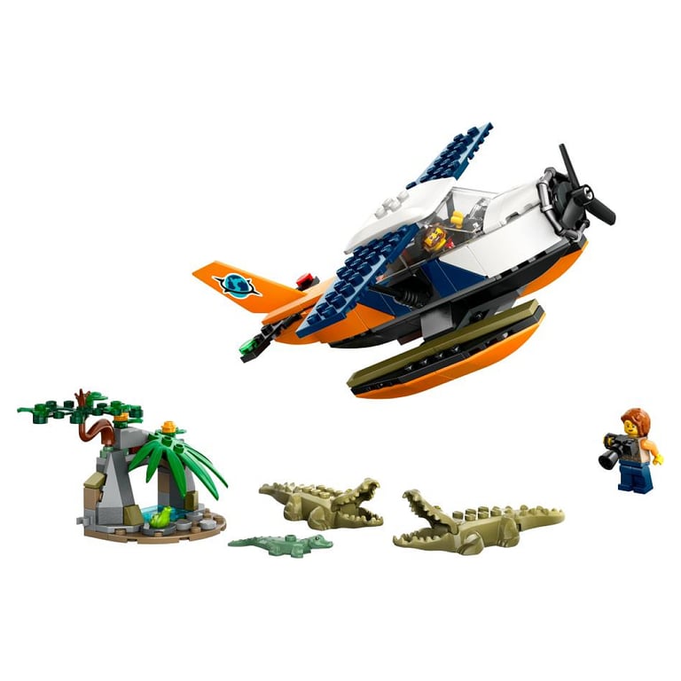 LEGO City 60425 'hydravion de 'explorateur de la jungle - vue 4