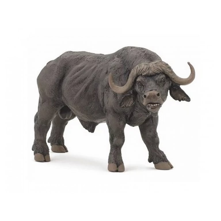 Figurine Animale Buffle Détails Réalistes pour Décoration Neuf