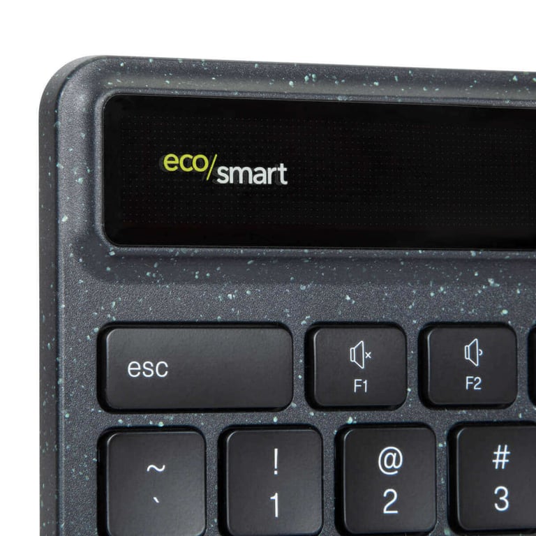 Targus EcoSmart Clavier collecte durable d'énergie antimicrobienne rétroéclairé sans fil Bluetooth 5.0 QWERTY Allemand commutateur : commutateurs à clé à ciseaux ... - vue 3
