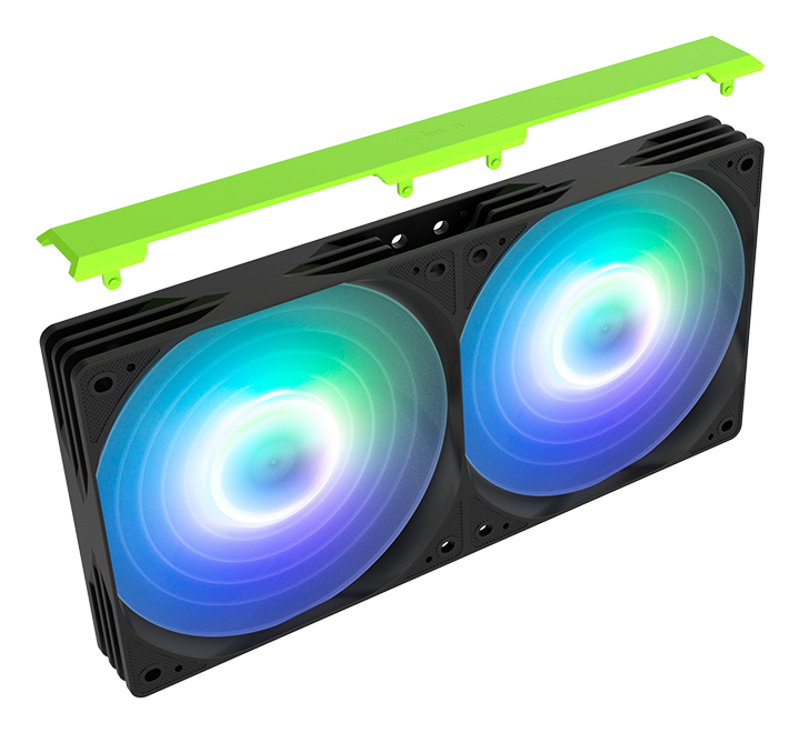 Alpha2 SE A24 ZM ALPHA2SEA24BK Watercooling AIO Ventilateurs 2x 120 mm ARGB Neuf - vue 2