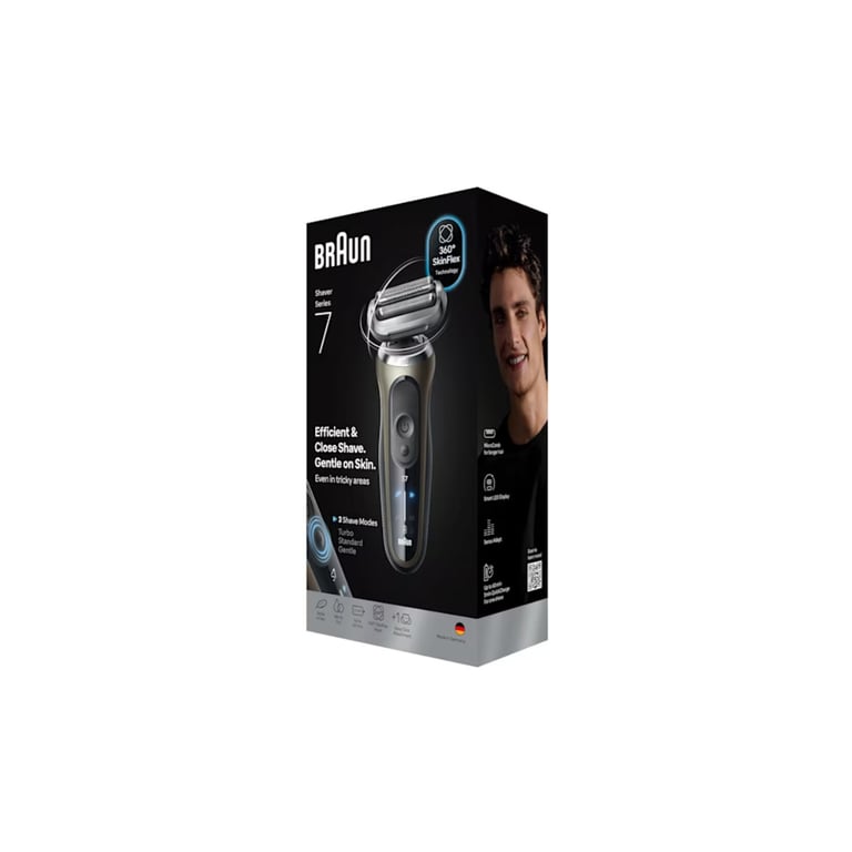 Rasoir Électrique Braun Series 7 72-C1200s – 3 Modes de Rasage, Autonomie 60 min - vue 6