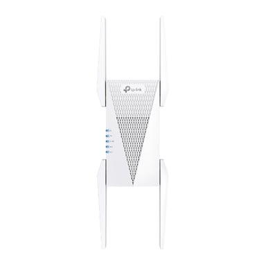 TP-Link RE815XE Sistema mesh Wi-Fi tri-band (2,4 GHz / 5 GHz / 6 GHz) Wi-Fi 6 (802.11ax) Bianco 1 Esterno