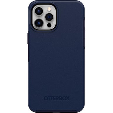 OtterBox Symmetry Plus Series para Apple iPhone 12 Pro Max, Navy Captain
