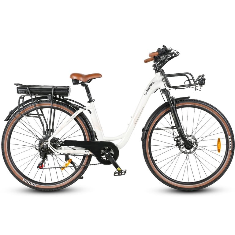 Vélo électrique SAMEBIKE RS-A07 28  Moteur 500W Batterie 36V 13Ah Vélos électriques confortables pour femmes - Neuf
