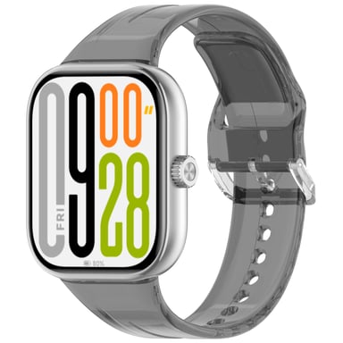 Correa de TPU transparente para Redmi Watch 5 y Xiaomi Band 9 Pro Black