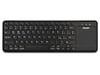 Hamlet XKK400ITA clavier TV RF sans fil QWERTY Italien Noir