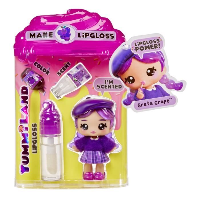 Poupée Lipgloss Doll Greta Grape Yummiland La Boite - vue 5
