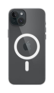 Funda con MagSafe para iPhone 15 Plus Transparente