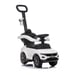 Porteur bambino 3in1 BUDDY TOYS BPC 5260 VW T-ROCK sedile imbottito, maniglia parentale regolabile, suoni al volante, bianco/nero