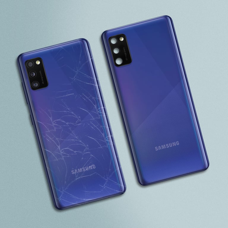 Cache Batterie Samsung Galaxy A41 Façade Arrière Originale Samsung Neuf - vue 9