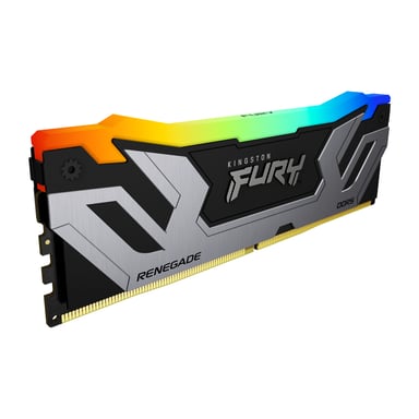 Kingston Technology FURY 24Go 8400MT/s DDR5 CL40 CUDIMM Renegade RGB Silver XMP