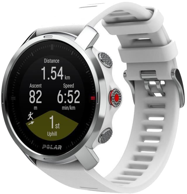 POLAR Grit X - Montre altimètre GPS Polar - S/M - Blanc