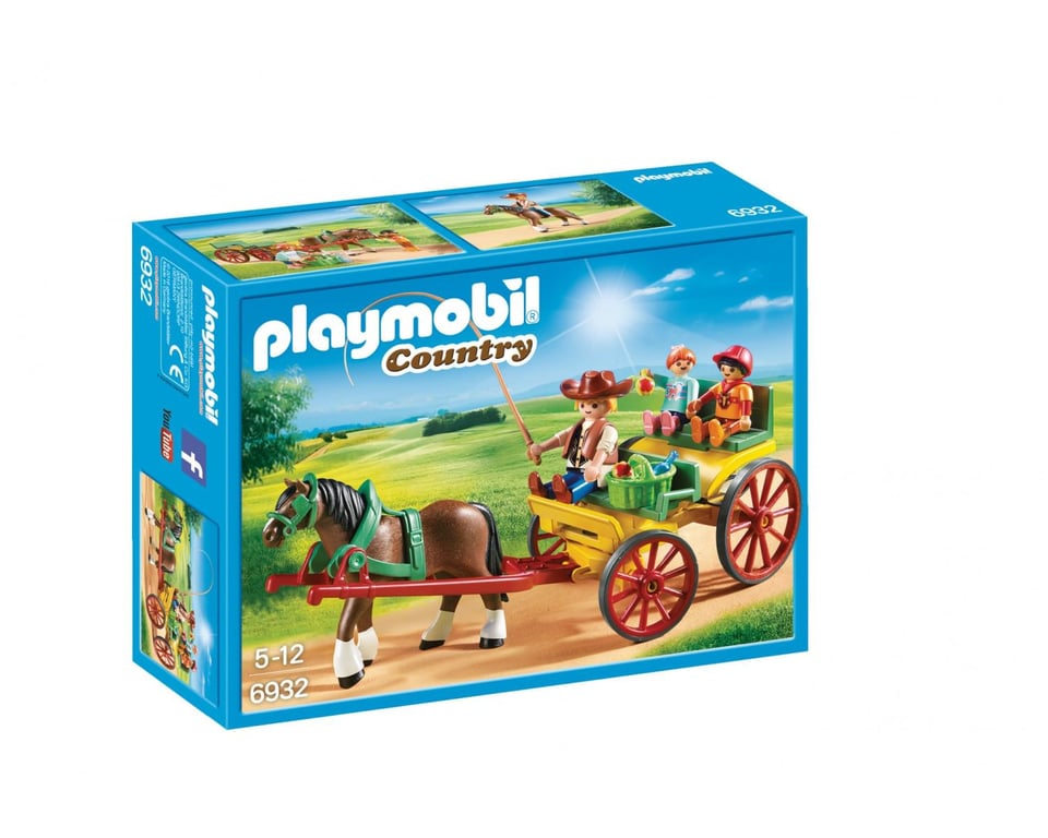 Playmobil 6932 Calèche Avec Attelage - vue 2