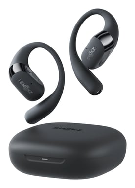 Cuffie Wireless Shokz OpenFit 2 Nero per Sport e Chiamate