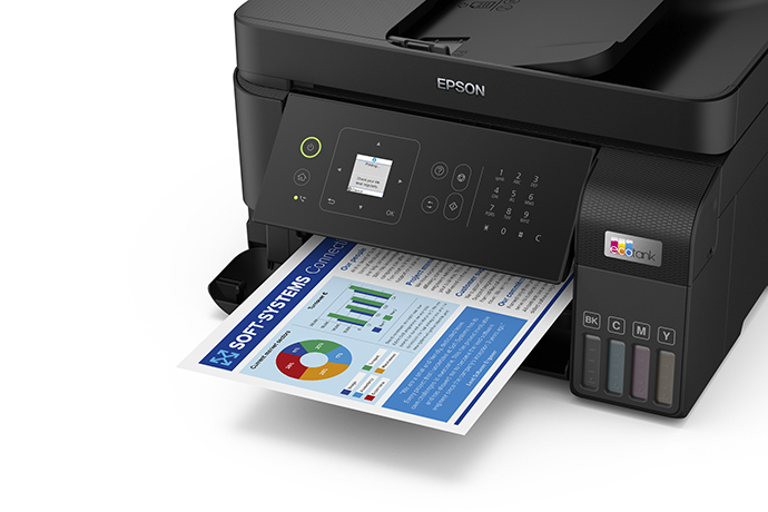 Imprimante multifonction Epson EcoTank L5590 Jet dencre A4 15 ppm et - vue 4