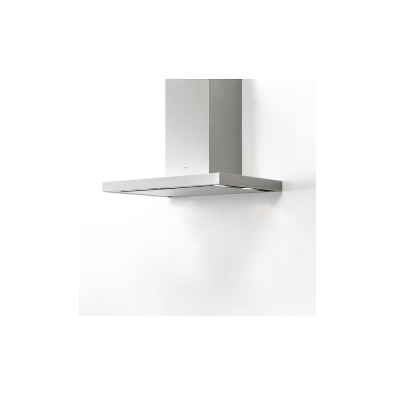 Novy Flat\\line 7600 Hotte hotte décorative largeur : 89.8 cm profondeur : 55.4 cm extraction et recirculation avec kit de recirculation supplémentaire avec moteur interne acier... - vue 2