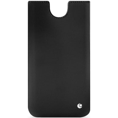 Pochette cuir Apple iPhone 15 -  - Violet - Cuir grainé