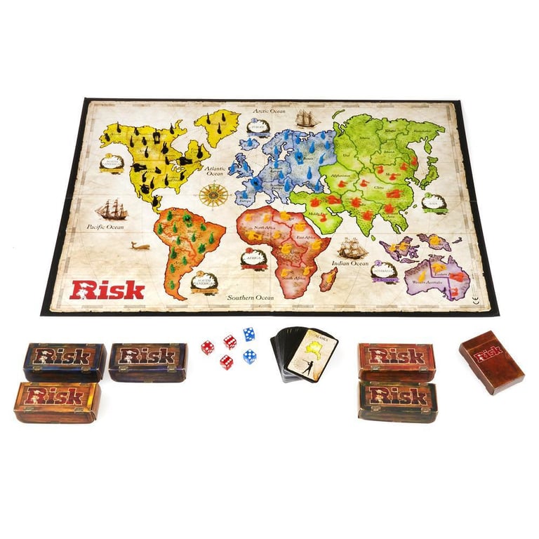 Hasbro Gaming Risk Gioco da tavolo Guerra Neuf