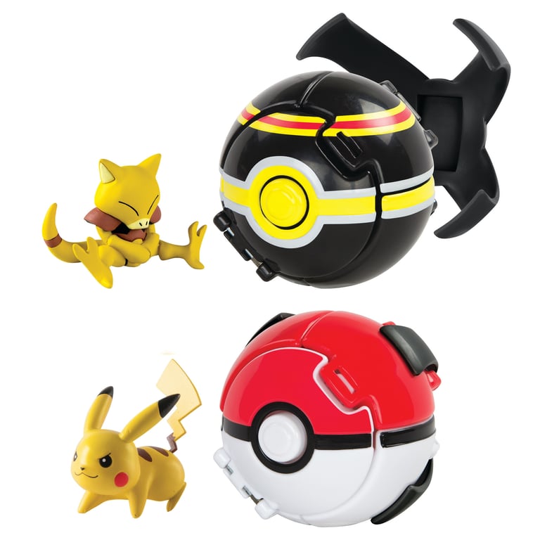 Tomy Coffret Throw 'N' Pop Poké Ball Ultime Combat Neuf - vue 1
