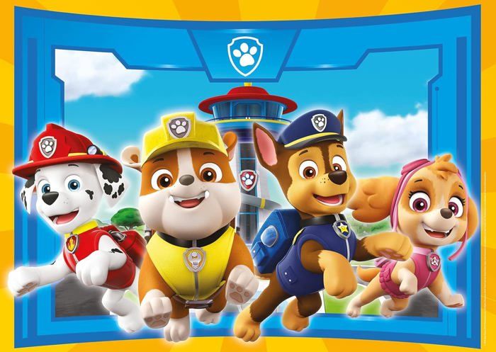 Puzzle Géant 24 pièces : Pat'Patrouille : 'équipe des chiots en action Ravensburger France - vue 3