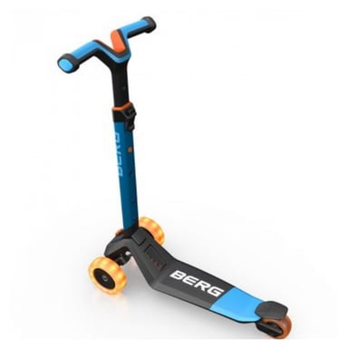 Trottinette Pliable BERG Nexo Bleu avec Roues LED et Jeu Magnétique