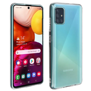 Funda Samsung Galaxy A51 Protección Silicona Resistente Ultra fina Transparente