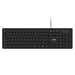 Port Designs 900752-UK teclado Universal USB QWERTY Inglés británico Negro