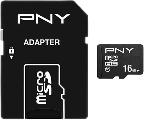 Tarjeta de memoria MicroSDHC Performance + 16 GB PNY