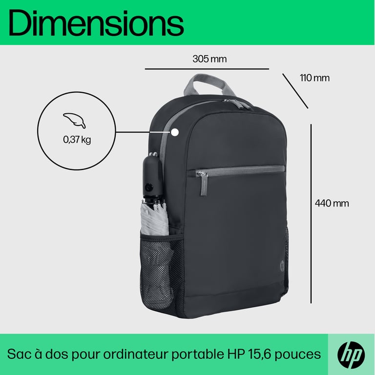 HP Housse 15.6 - vue 3