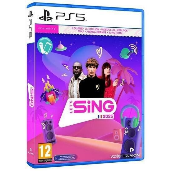 Let' Sing 2025 + 2 Micros Jeu Xbox Series X - vue 3