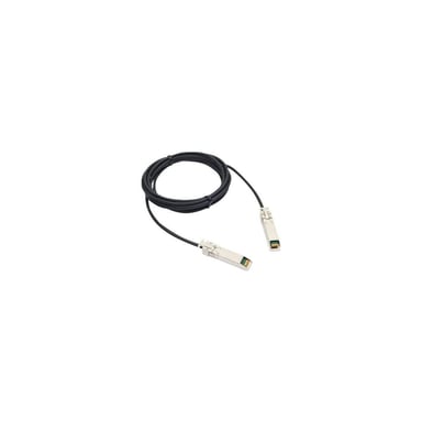 Extreme networks 3m SFP+ Cable de fibra óptica e InfiniBand SFP+ Negro, Plata