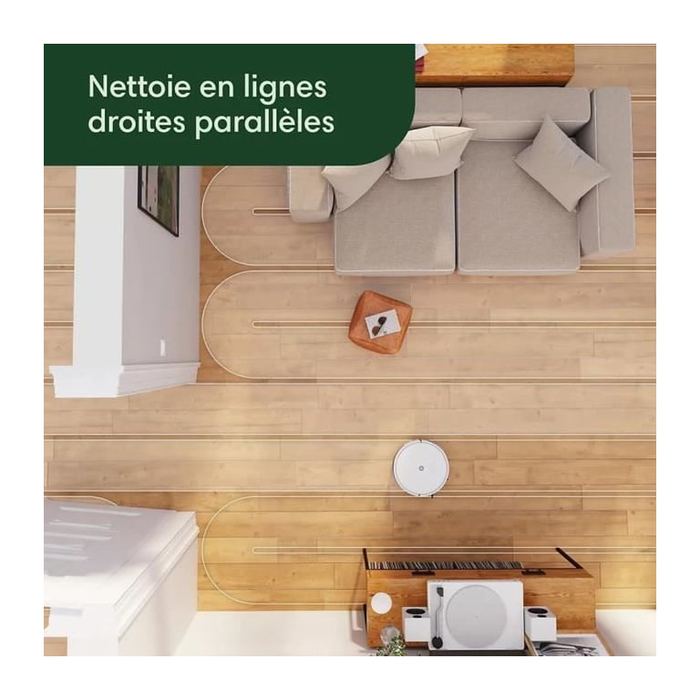 Aspirateur Robot iRobot Roomba Combo Essential Y011640 – 400 ml, 3 Niveaux d'Aspiration - vue 5